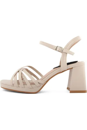 Fashion Attitude Sandalias FAM_MBA110_BEIGE para mujer