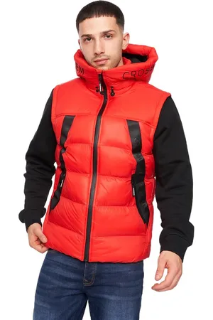 Crosshatch Abrigo de plumas Craystore para hombre