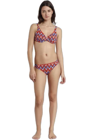 Admas Bikini Maillot de bain 2 pièces armatures femme Ethnic Waves para mujer