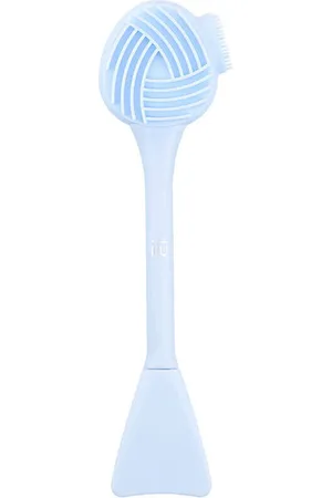 ILU Tratamiento facial Cepillo Facial Limpiador azul para mujer