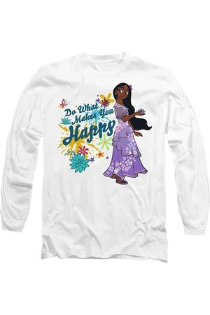 Encanto Tops y Camisetas Do What Makes You Happy para mujer