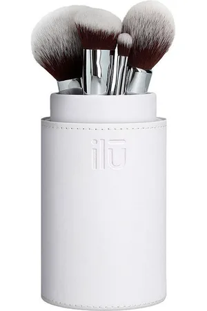 ILU Set manicura Tubo Portabrochas white para mujer