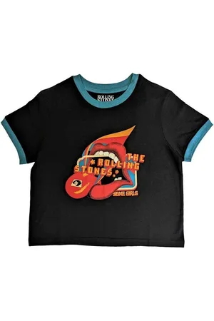 The Rolling Stones Camiseta manga larga Some Girls Lick para mujer