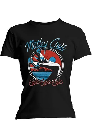 Motley Crue Camiseta manga larga Heels para mujer
