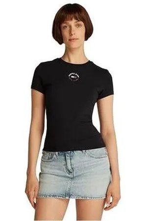 Tommy Hilfiger Camiseta CAMISETA SLIM LOGO MUJER para mujer