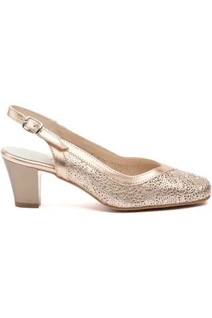 Cbp - Conbuenpie Zapatos de tacón Salones destalonados de piel by CBP para mujer