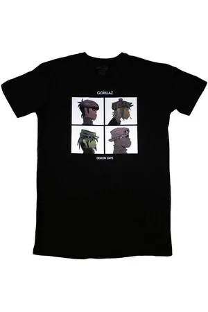 Gorillaz Camiseta manga larga Demon Days para mujer