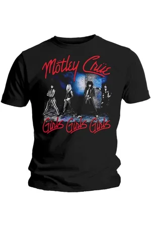Motley Crue Camiseta manga larga Smokey Street para mujer