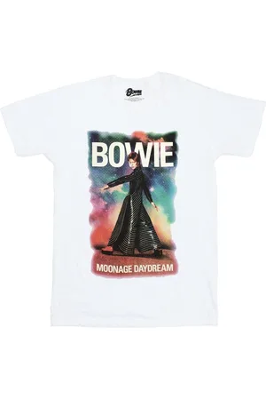David Bowie Camiseta manga larga Moonage Daydream para mujer