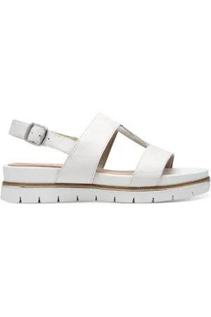 Tamaris Sandalias SANDALIA 88709 PIEL BLANCA para mujer