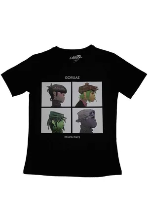 Gorillaz Camiseta manga larga Demon Days para mujer