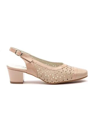 Cbp - Conbuenpie Zapatos de tacón Salones destalonados de piel by CBP para mujer
