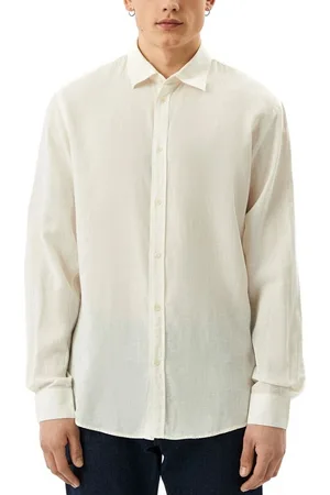 Liu Jo Camisa manga larga Camisa Regular Fit De Lino Largo para hombre