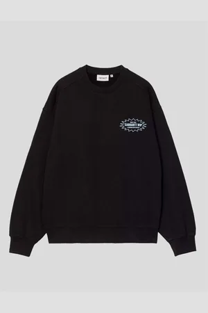 Carhartt Jersey SUDADERA CATALOGUE SWEAT BLACK-BLUEBIRD para hombre
