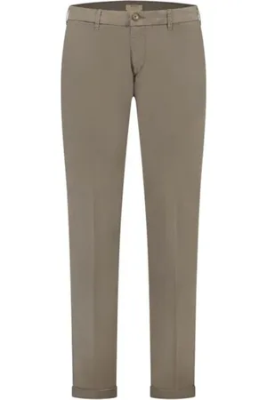 40 Weft Pantalones Pantalones chinos color barro Lenny para hombre