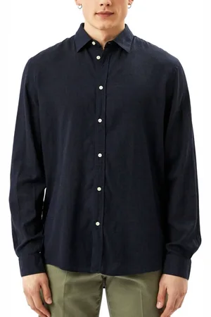 Liu Jo Camisa manga larga Camisa Regular Fit De Lino Largo para hombre