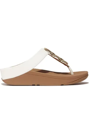 FitFlop Chanclas CHANCLA FINO CRISTAL-CHAIN TOE-POST para mujer