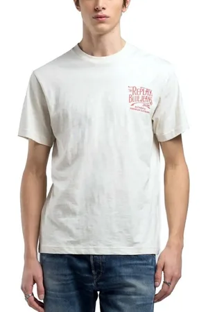 Replay Tops y Camisetas Camiseta con estampado en la espalda para hombre