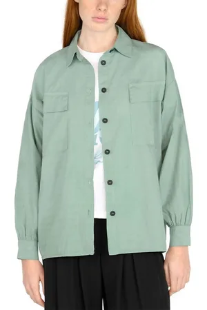 Ko Samui Tailors Chaquetas Camisa de mujer Relief Over Fit para mujer