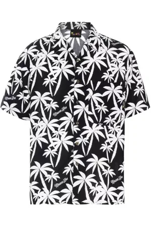 MAUNA KEA Camisa manga larga Camisa con estampado integral para hombre