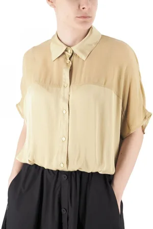 Manila Grace Camisa Camisa de manga corta Hay para mujer