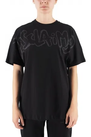DISCLAIMER Tops y Camisetas Camiseta De Punto Con Maxilogotipo para mujer