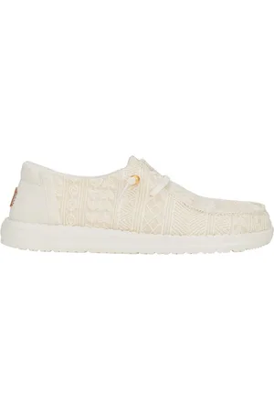 Hey dude Bailarinas HD-WNDcrht-wht para mujer
