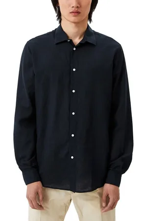 Liu Jo Camisa manga larga Camisa Tencel Lino Cuello Regular para hombre