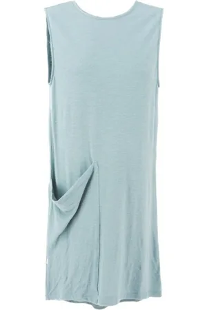 SOHO-T Vestido largo Vestido Rio Con Bolsillo para mujer