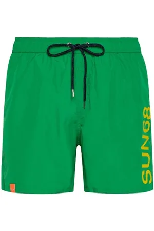 sun68 Bañador Pantaln de bao con logo macro en el frente para hombre