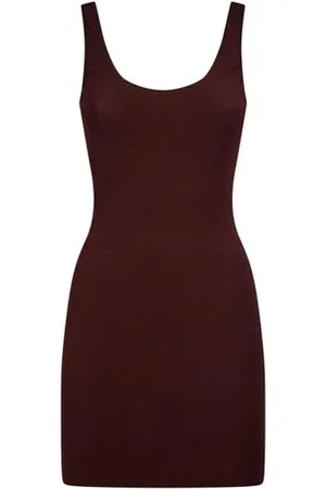 Matinée Vestido largo Vestido Lucile Marrn para mujer