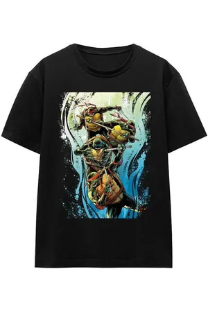 Teenage Mutant Ninja Turtles Tops y Camisetas Cool Rainbow Warriors para mujer