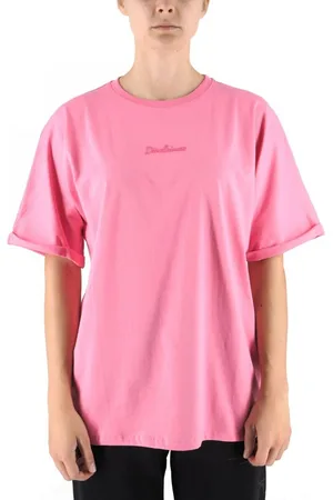 DISCLAIMER Tops y Camisetas Camiseta de punto burbuja para mujer