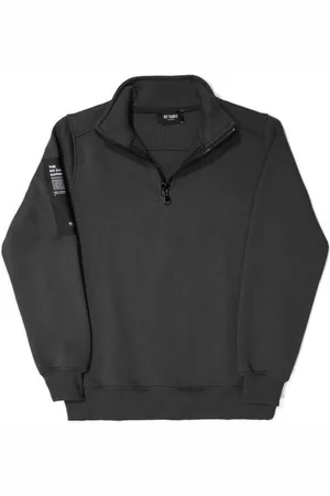Ko Samui Tailors Jersey Sudadera reflectante con media cremallera y corte estndar para hombre