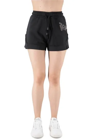 DISCLAIMER Pantalones Shorts De Felpa Con Logo Lateral para mujer