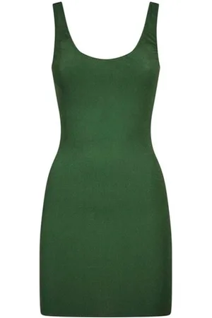 Matinée Vestido largo Vestido Lucile Musgo para mujer