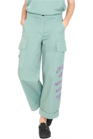 Ko Samui Tailors Pantalones Pantalones cargo de relieve para mujer