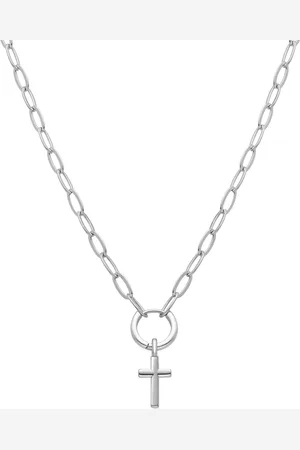 Luxenter Collar Collar - Cruz para mujer