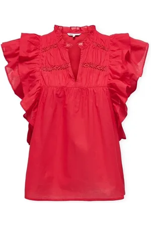 ONLY Blusa Noos Top Sunny Life - High Risk Red para mujer