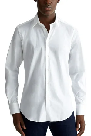 Liu Jo Camisa manga larga Camisa blanca de corte estndar para hombre