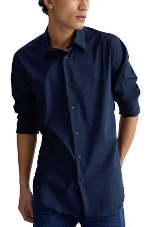 Liu Jo Camisa manga larga Camisa Miln Slim Stretch para hombre