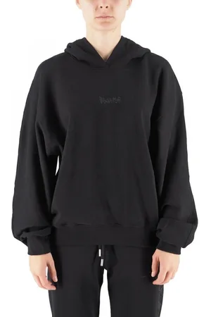 DISCLAIMER Jersey Sudadera con capucha y logo con purpurina para mujer