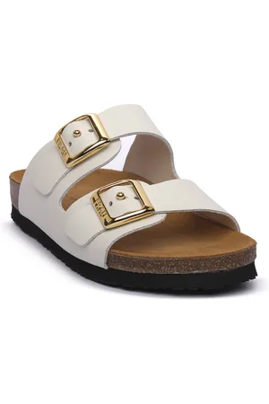Frau Sandalias LONDON OFF WHITE para mujer