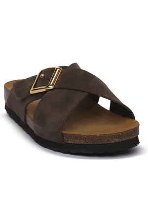 Frau Sandalias VELOUR MORO para mujer