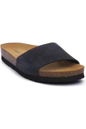 Frau Sandalias NABUK BLU para mujer