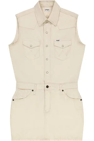Wrangler Vestidos Robe en jean femme para mujer