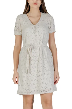 VILA Vestido Viamalina V-Neck S/S/Pb 14104111 para mujer