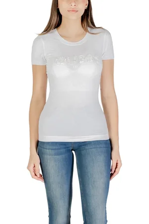 Guess Camiseta CN SS LOGO SEGQUINS W5GI17 J1314 para mujer