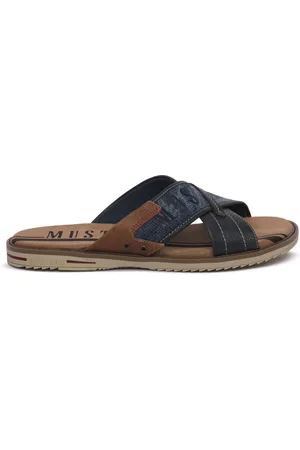 Mustang Sandalias NAVY para hombre