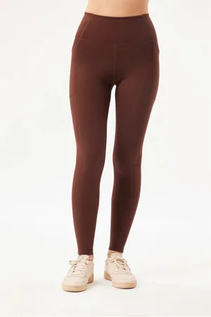 GIRLFRIEND COLLECTIVE Panties Legging taille haute 7/8 avec poche femme para mujer